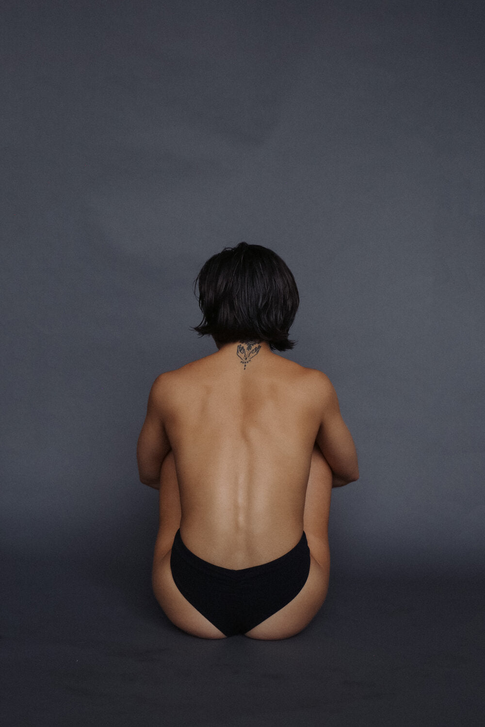 HIGH WAISTED BREIF | Black - NOLLA