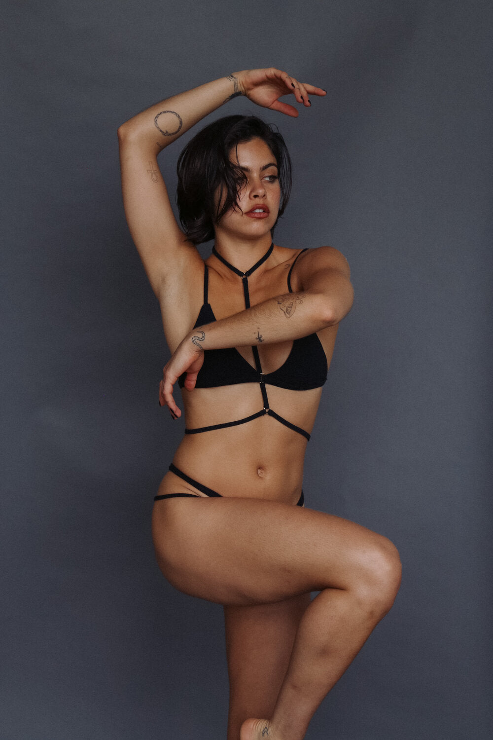 HARNESS STRAP | Black - NOLLA