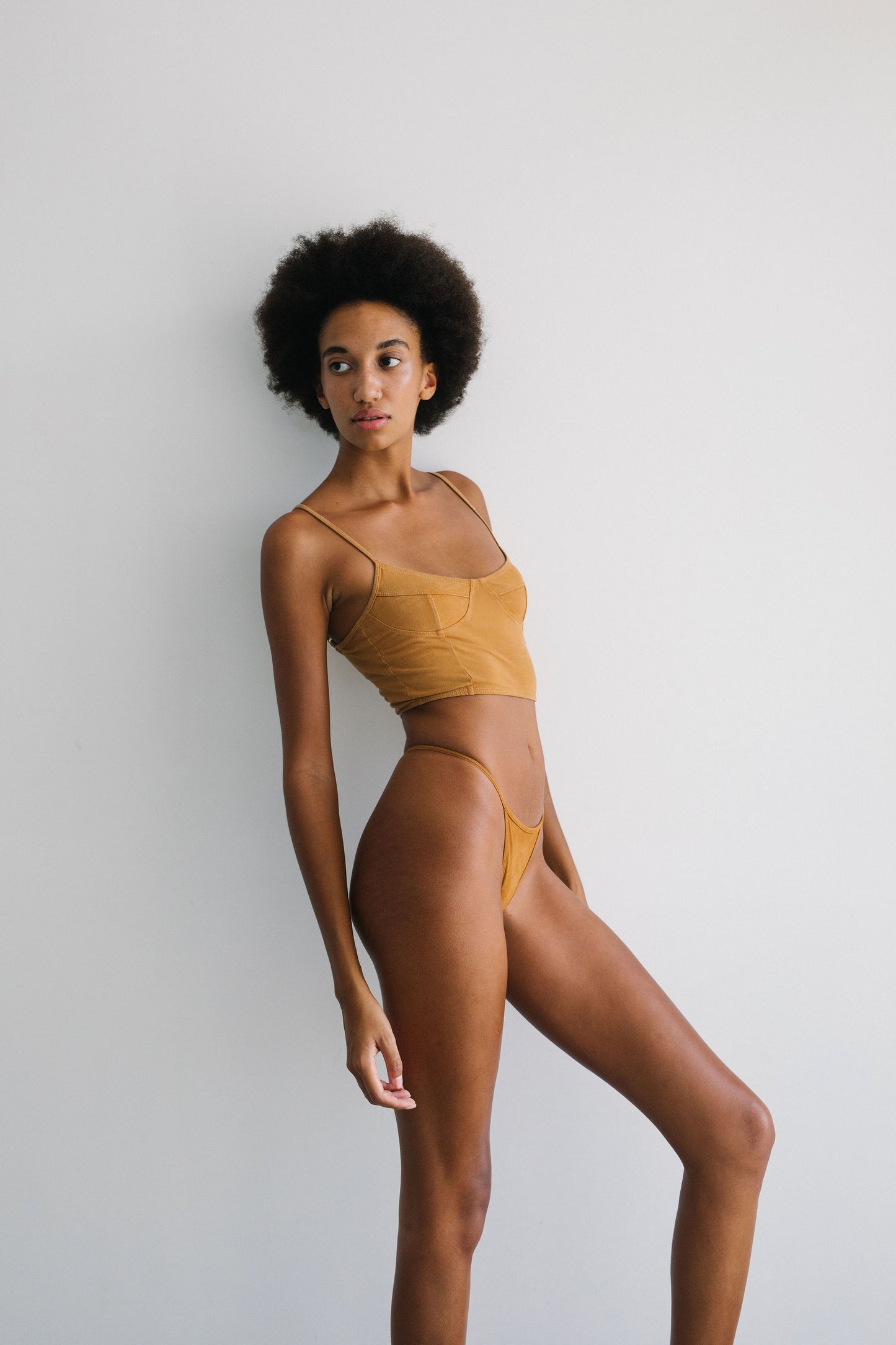G STRING BRIEF | Caramel - NOLLA
