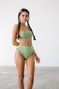 BILLA SWIM TOP - FERN GREEN - NOLLA