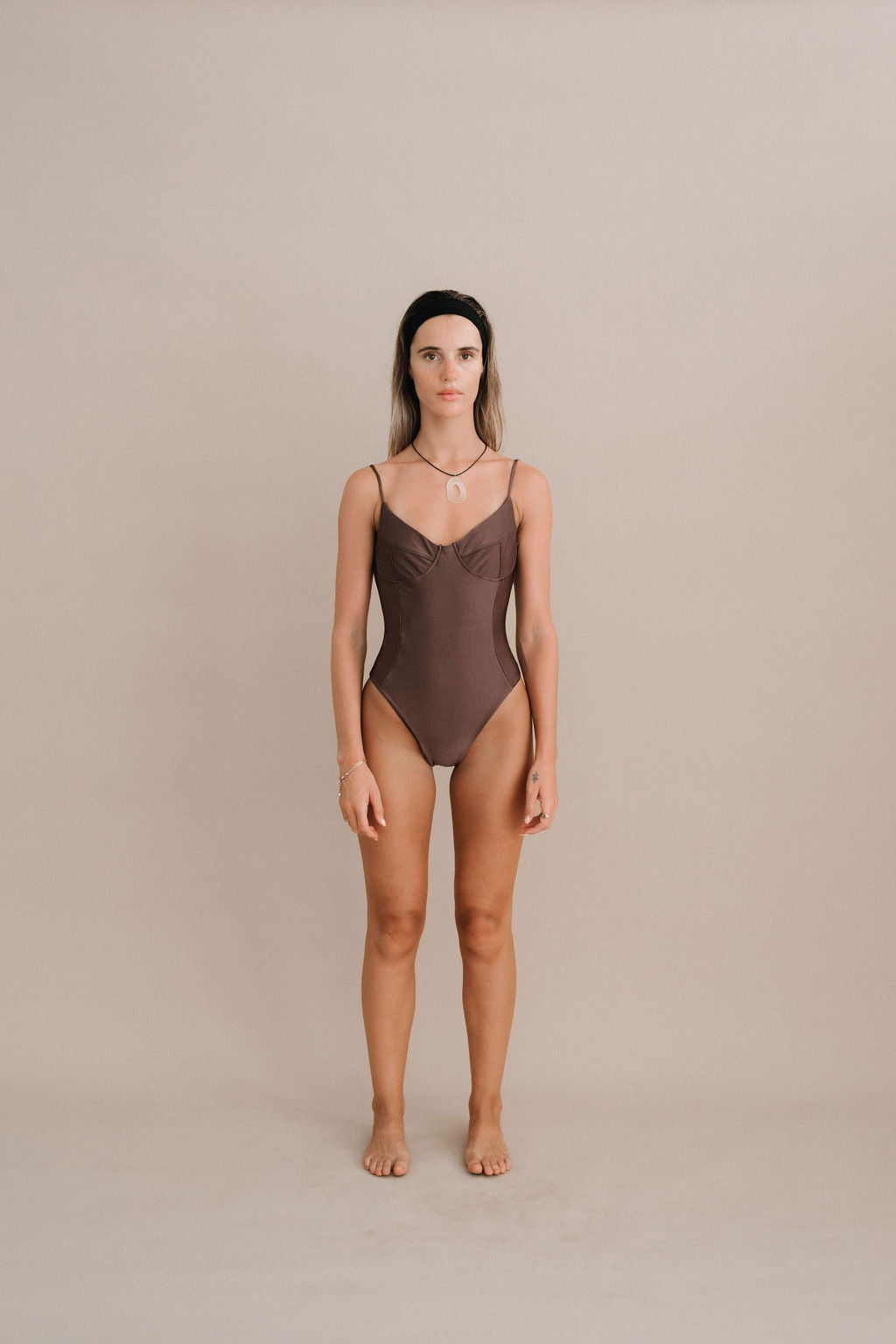 ARC BRA ONE PIECE - ESPRESSO - NOLLA