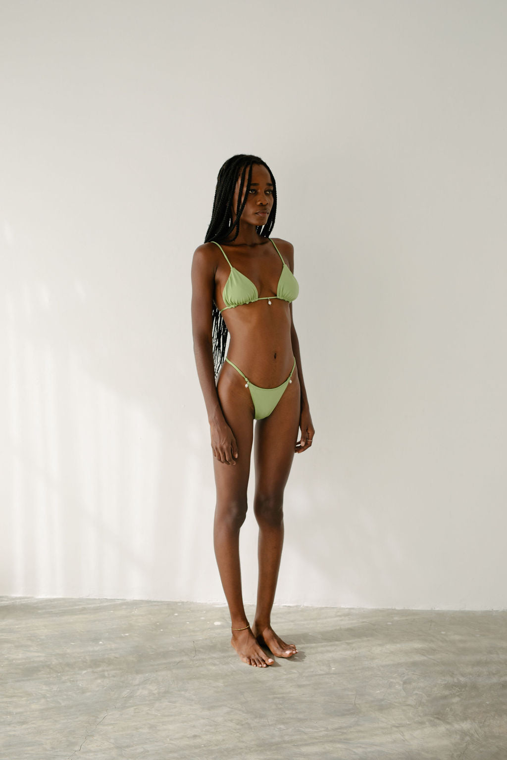MIRA PEARL DROP BOTTOM - FERN GREEN - NOLLA