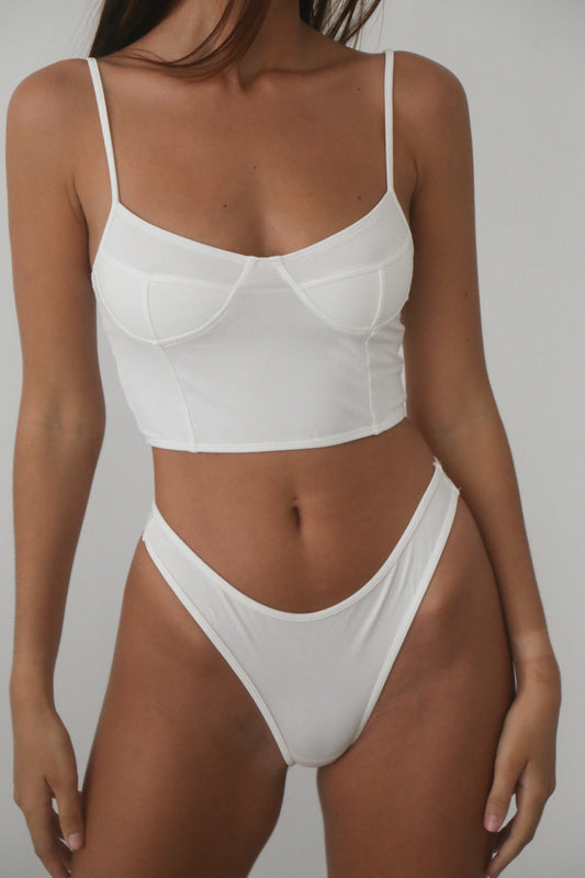 THONG BRIEF | White - NOLLA