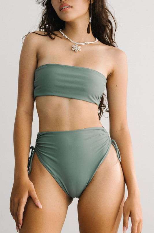 HEDY HIGHWAISTED SURF BOTTOM  | Sage - NOLLA