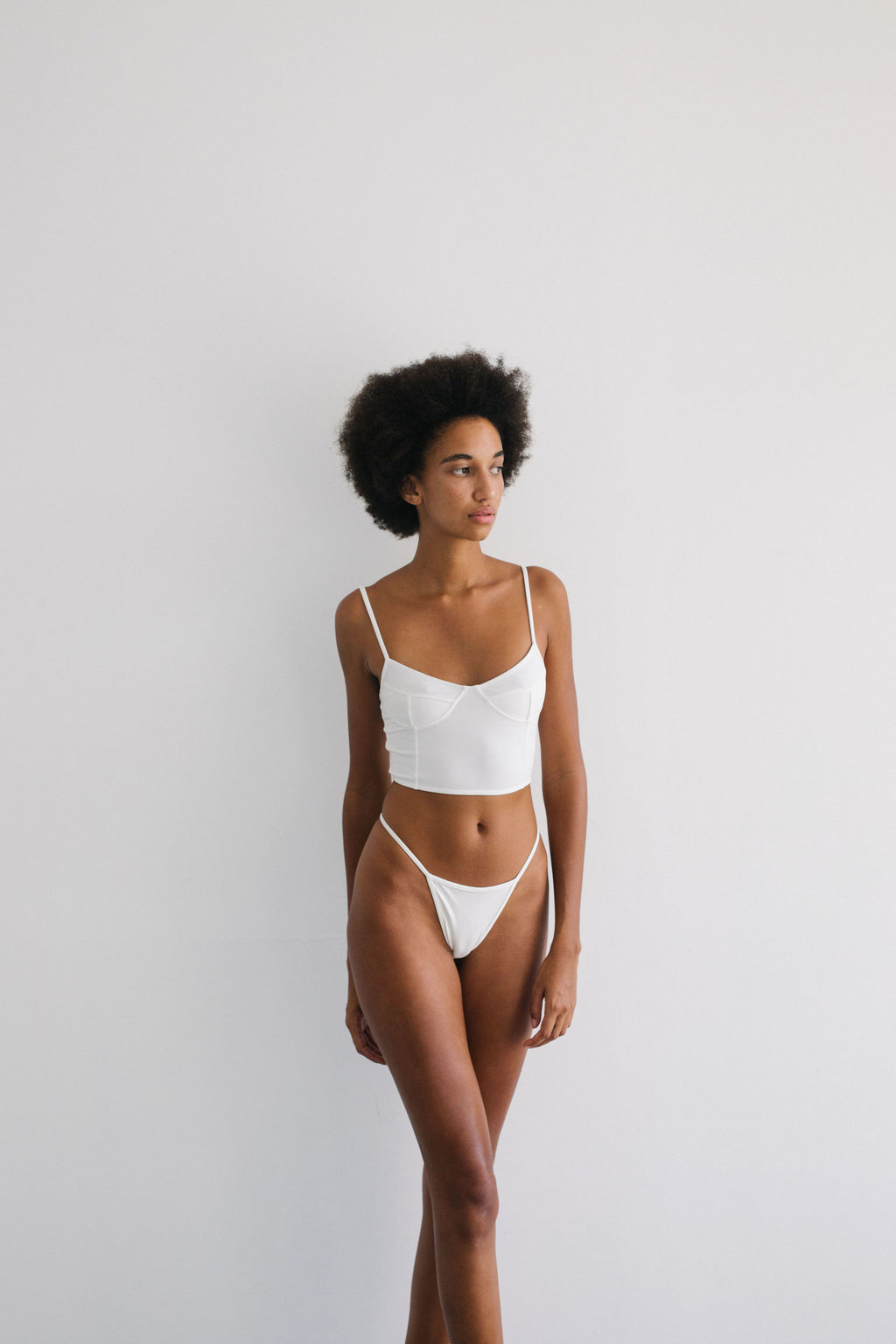 G STRING BRIEF | White - NOLLA