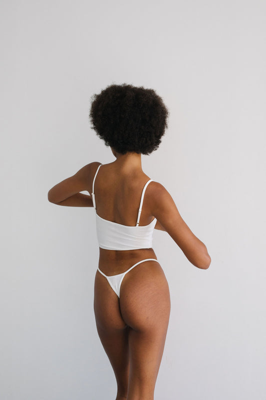 G STRING BRIEF | White - NOLLA