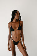 MIRA PEARL DROP BOTTOM - BLACK - NOLLA